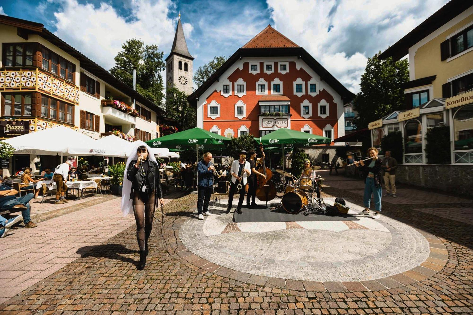 Hotel Das Saal Saalfelden Exterior foto